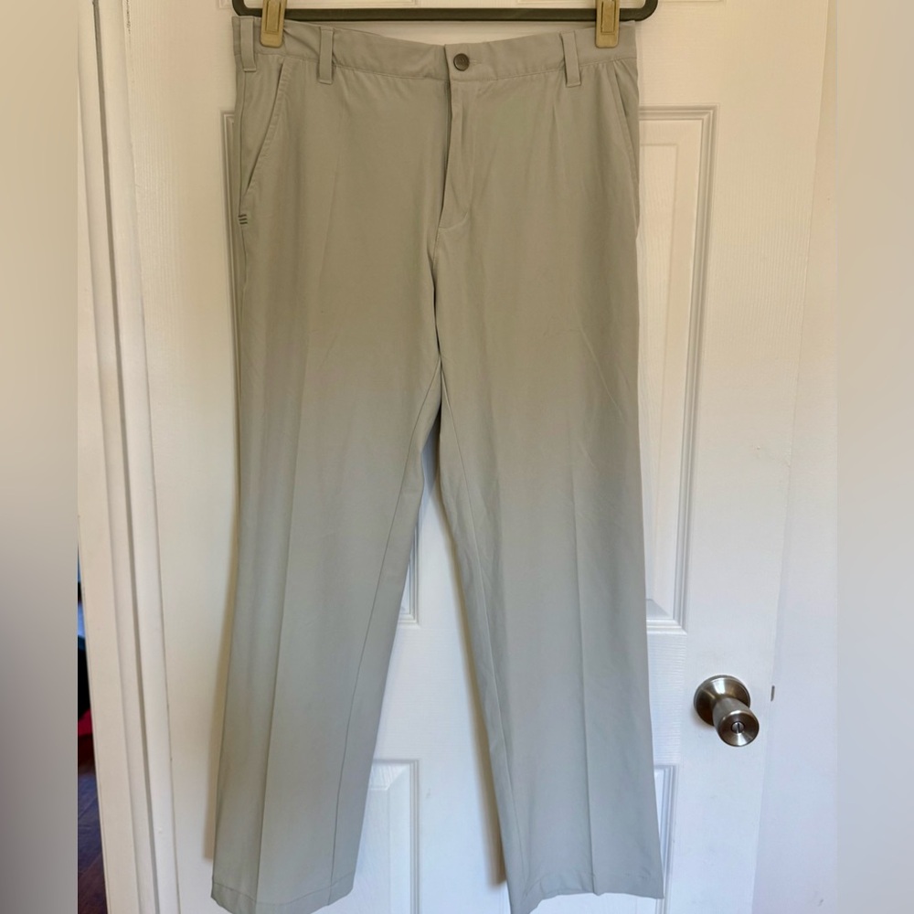 adidas Men's Light Gray Chinos